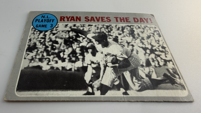 1970 Topps Ryan Saves the Day Nolan Ryan #197 New ork Mets