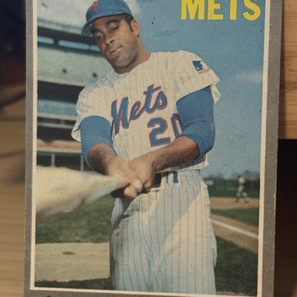 1970 Topps Tommie Agee New York Mets #50