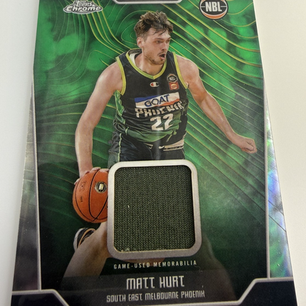 Matt Hurt 2024-25 Topps Chrome NBL - #NR-MH Game Uniform Piece