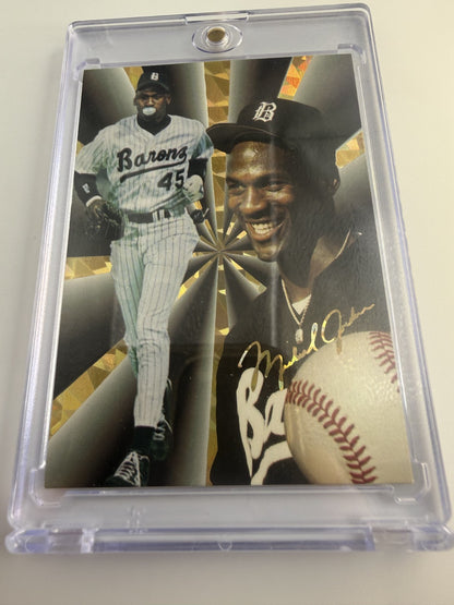 Michael Jordan Barons Baseball #153 94/95 Sports Stars USA