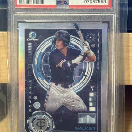 2024 Bowman Chrome AI Walker Jenkins Minnesota Twins #BAI10 Gem Mt 10