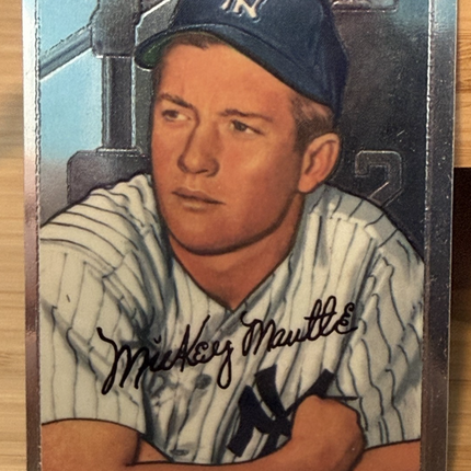 1988 Baseball Magnizine Repli-Cards Mickey Mantle, New York Yankees #101