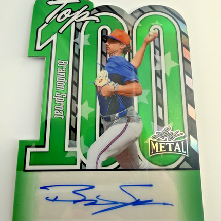 2025 Leaf Metal Bradon Sproat Top 100 #T-BS1 6/7