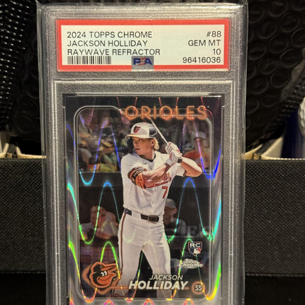 2024 Topps Jackson Holliday GRADED PSA 10 164/199