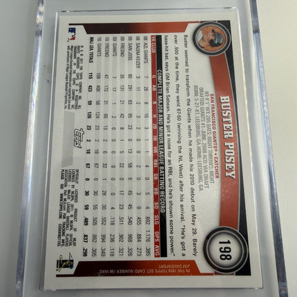 2011 Topps Buster Posey #198 Diamond Aniversery