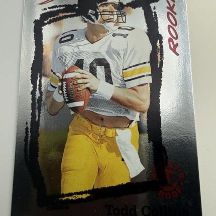 1995 Todd Collins Score Rookie Red Siege Artist's Proof #273