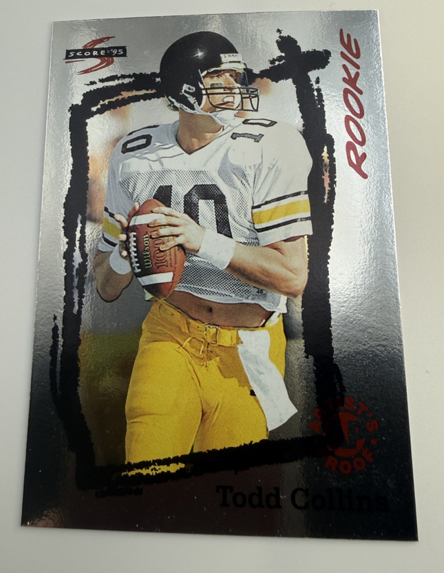 1995 Todd Collins Score Rookie Red Siege Artist's Proof #273