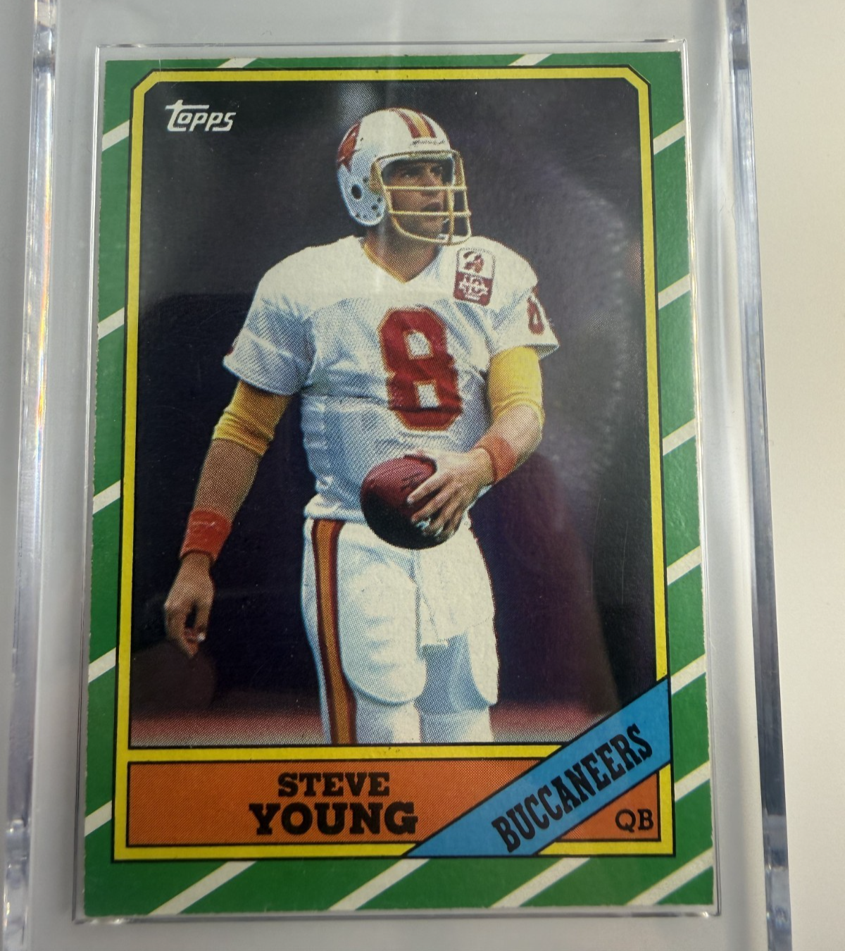 Steve Young 1986 Topps -#374 ROOKIE CARD Tampa Bay Buccaneers