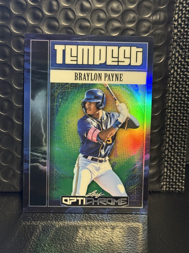 Leaf 2025 Braylon Payne Milwalkie Brewers Prospect Card#TB-8 1/1