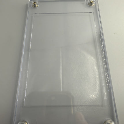 4 screwdown card holders recessed-they are used and in decent shape