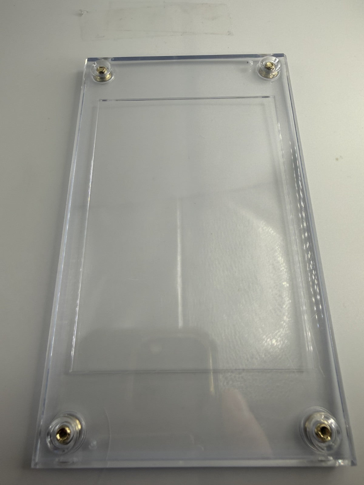 4 screwdown card holders recessed-they are used and in decent shape
