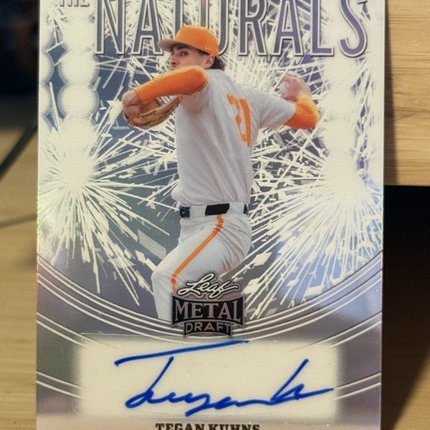2026 Leaf Metal Tegan Kuhns MLB 32 Pick St Louis Cardinals TN-TK1 Autographed