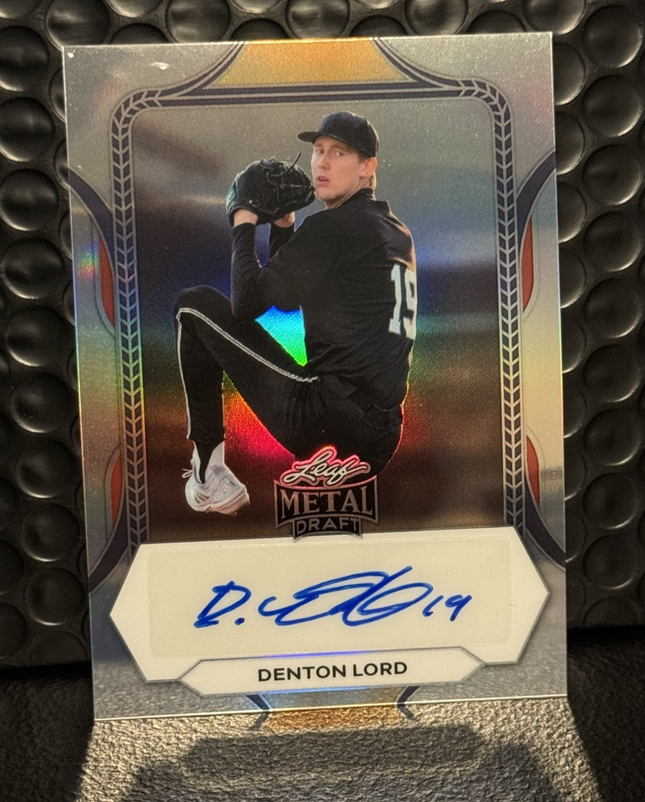 Leaf 2026 Denton Lord Pick #515 San Diego Padres Card# BA-DL1 Aut0