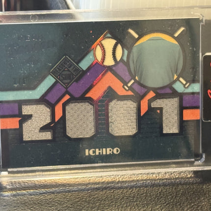 Leaf 2026 Ichiro Suzuki Game worn memorabilia Card #PS-11 1/1