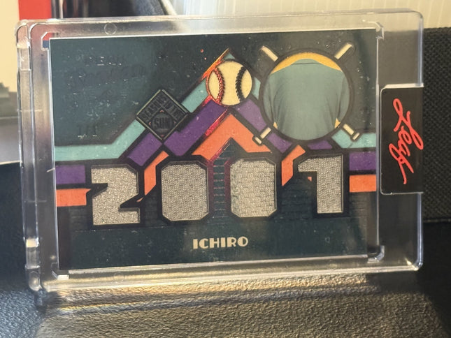 Leaf 2026 Ichiro Suzuki Game worn memorabilia Card #PS-11 1/1