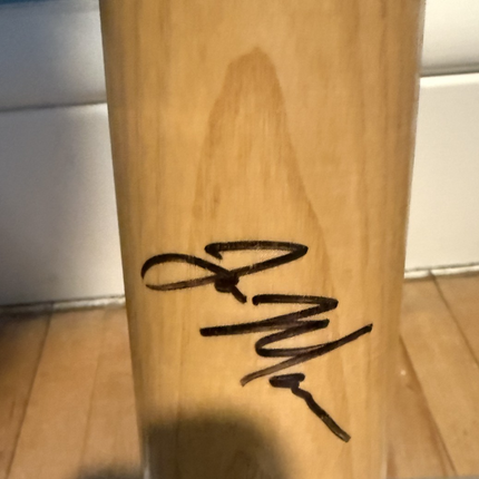 Joe Mauer Signed Baseball Bat with MLB COA Minnesota Twins