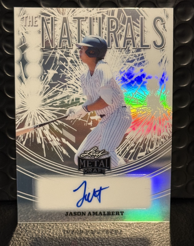 Leaf 2026 Jason Amalbert Draft Prospect Card #TN-JA2 Auto