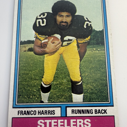 Franco Harris 1974 Topps #220 Pittsburgh Steelers