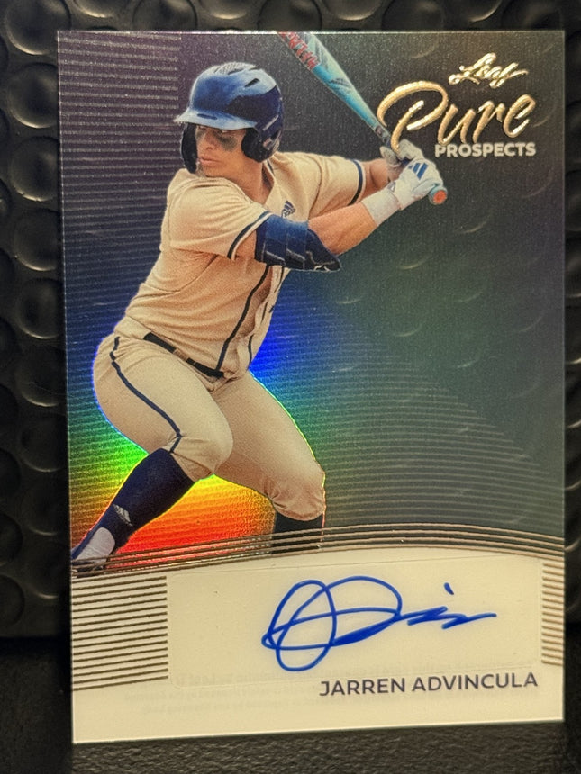 Leaf 2026 Jarren Advincula Pick#45 Angels Cad#PP-JA1 Auto