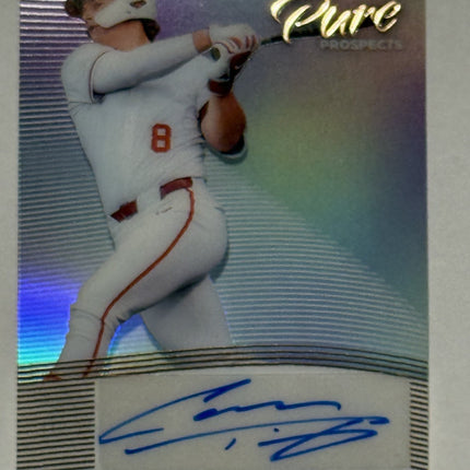 Leaf 2026 Carson Tinney Pick# 43 Minnesota Twins Card#PP-CT1 Auto