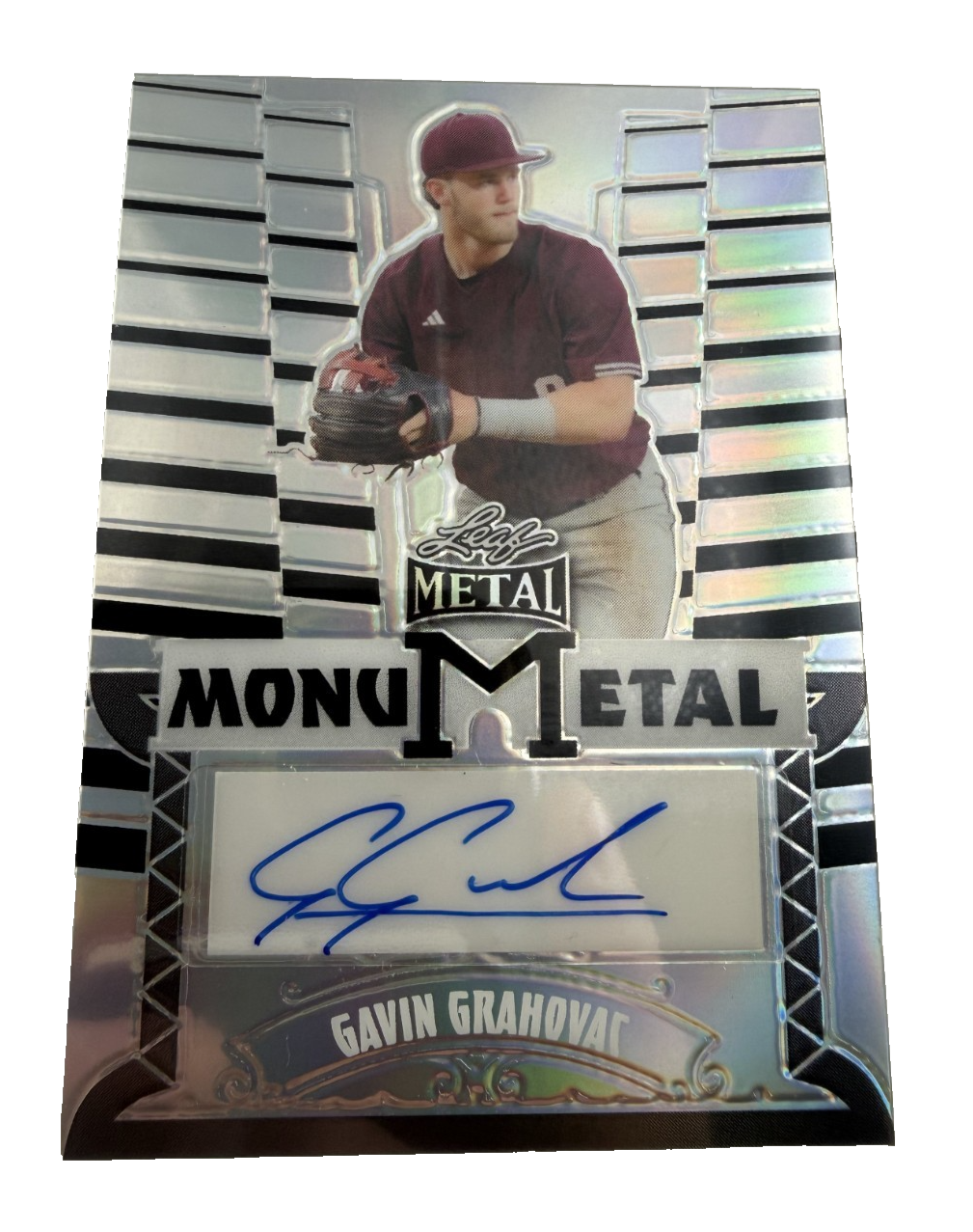 2024 Leaf Metal Gavin Grahovac #MM-GG1  Monumental Auto 12/35