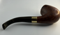 Smoking Tabacco Pipe Made from Comoys- Comoys Coronet Brown Pipe Black handle