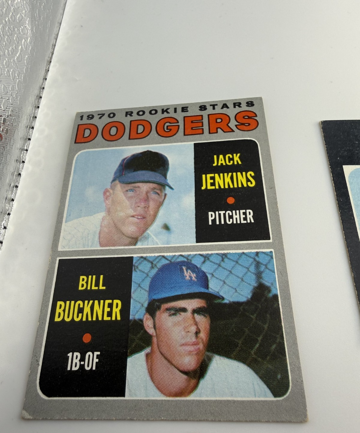 1970 Rookie Stars Buckner  1971 Rookie Stars, Hernandez, Buckner #529-#286 Topps