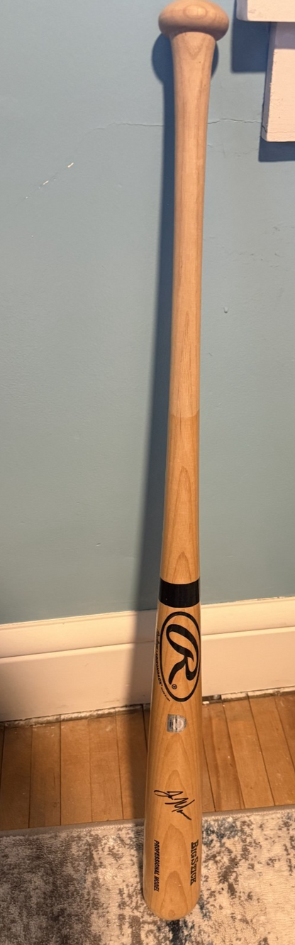 Joe Mauer Signed Baseball Bat with MLB COA Minnesota Twins