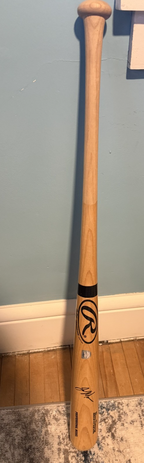 Joe Mauer Signed Baseball Bat with MLB COA Minnesota Twins