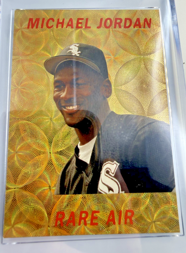 1993-94 Michael Jordan Rare Air Promo Card Baseball