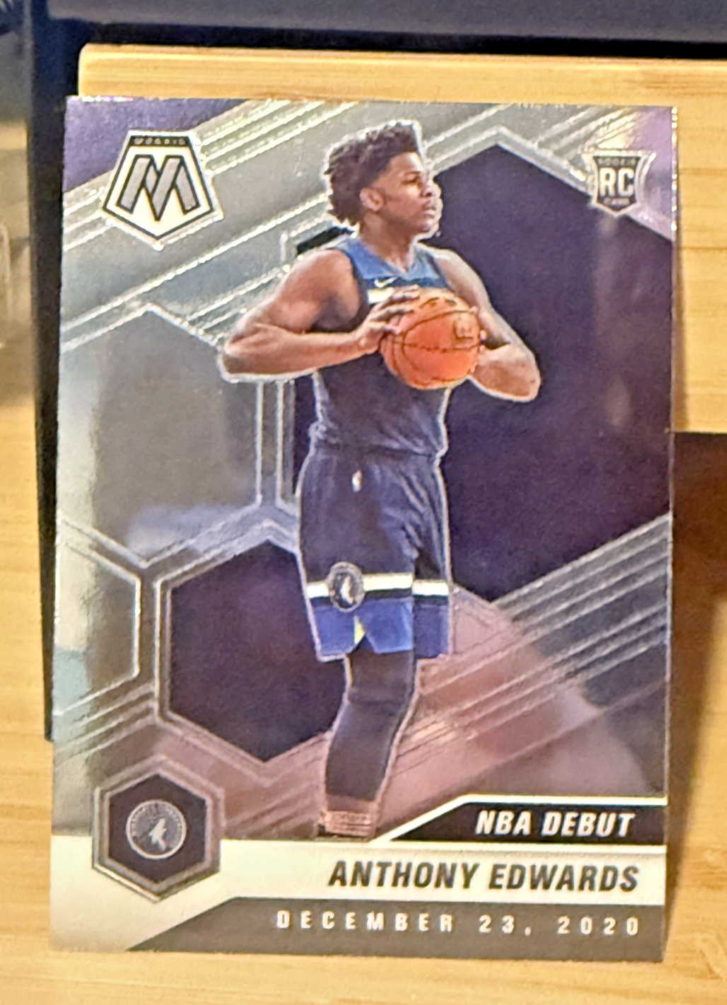 20-21 Panini Anthony Edwards Rookie Card Minnesota Timberwolves #261