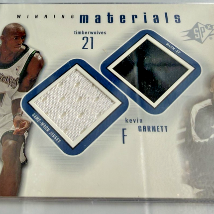 Kevin Garnett Winning Materials Dual Jersey 2000-01 SP #KG2