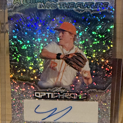 2025 Leaf Liam Doyle MLB #20 Prospect St Louis Cardnials #FA-LD1 Auto 9/10
