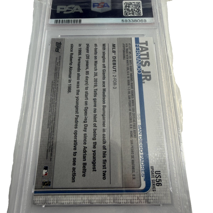 Fernando Tatis Jr. RC 2019 Topps Update Rookie #US56 PSA 10 GEM MINT