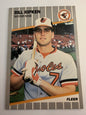 Bill Ripken Error Card Box Out Fleer #616 Baltimore Orioles