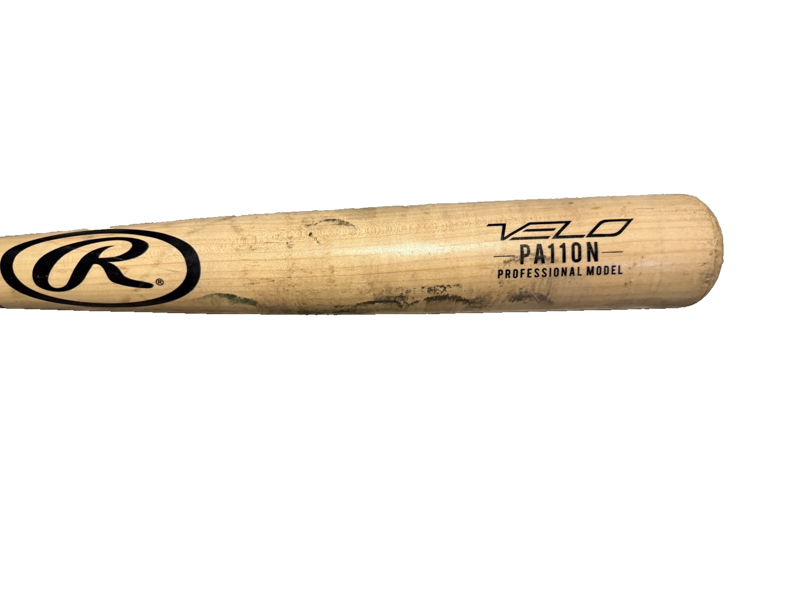 Used Rawlings Velo PA110N 33" Wood Bat Two Color Has More life left