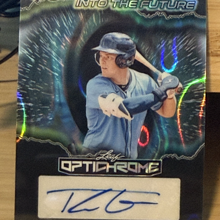 2025 Leaf Theo Gillen Tampa Bay Rays MLB #9 Prospect  #FA-TG1 Auto 1/1