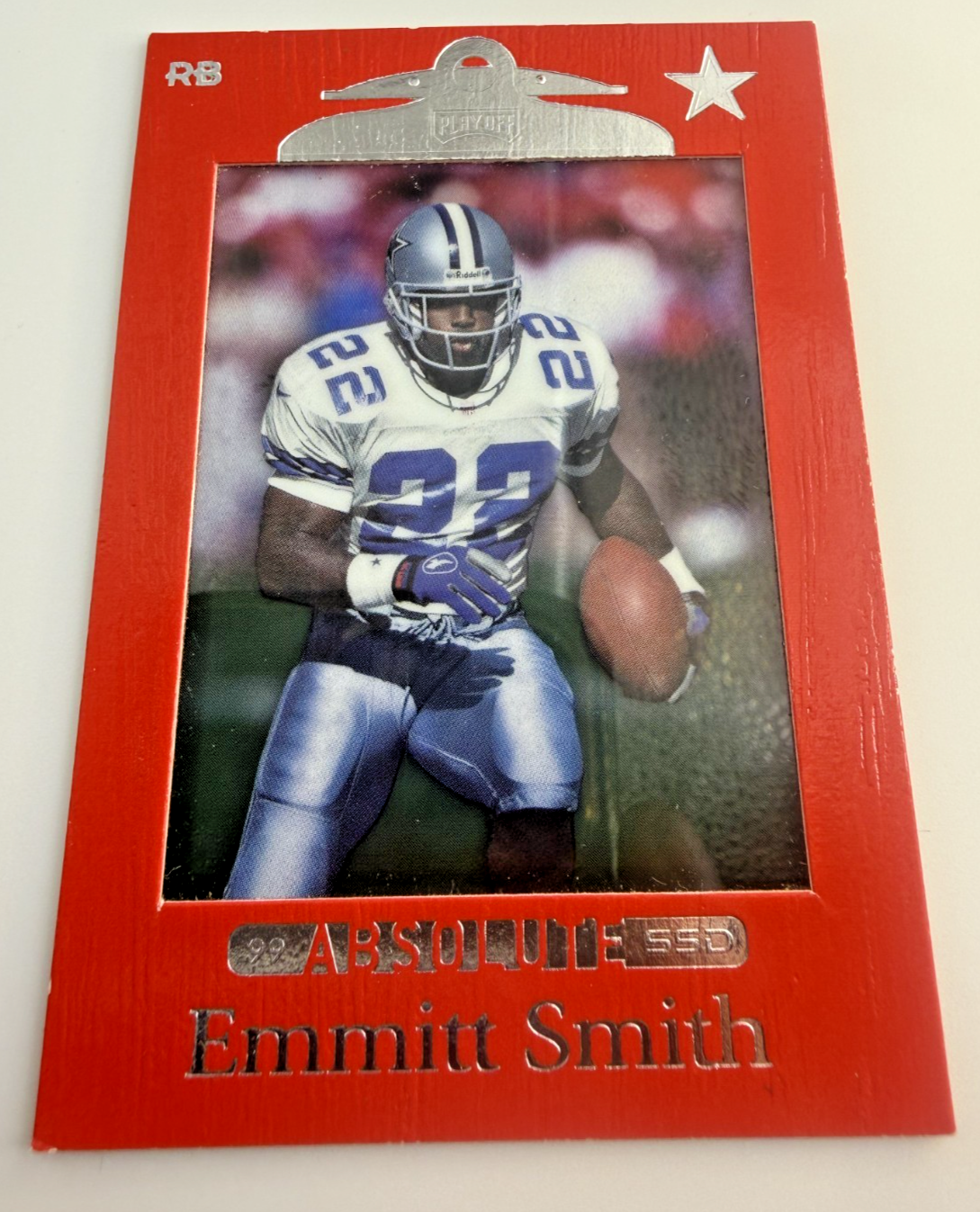 Emmitt Smith Absolute SSB Orange #28 Dallas Cowboys