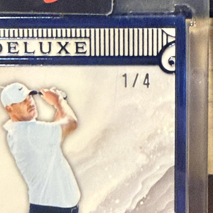 2026 Deluxe Leaf DecaDence Brooks Koepka Autographed 1/4 card number d-BK1