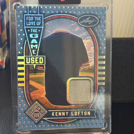 2026 Leaf Kenny Lofton Game Warn Memorabilia Card#FL-25 29/40