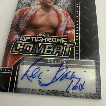 2025 Leaf Ric Flar  #OC-RF1 Auto 1/1 with "16X"  Little Dent bottom right corner