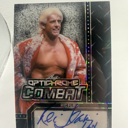 2025 Leaf Ric Flar  #OC-RF1 Auto 1/1 with "16X"  Little Dent bottom right corner