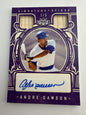 2025 Leaf Lumber Andre Dawson HOF Signature Sticks Purple Auto 1/5  #SS-AD1