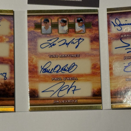 Leaf 2026 Cloud 9 Dent, Nettles, Guidry, Martinez, O'Neil, Rivera, Damon,Swisher