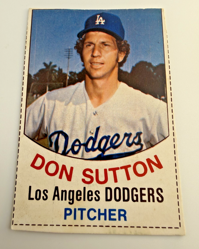 1977 Don Sutton Hostess Los Angeles Dodgers #70 HOF