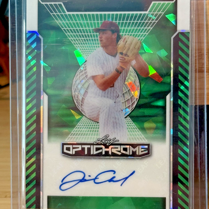 2025 Leaf Jamie Arnold Oakland A's MLB #26 Prospect # BA-JA2 Auto 4/6