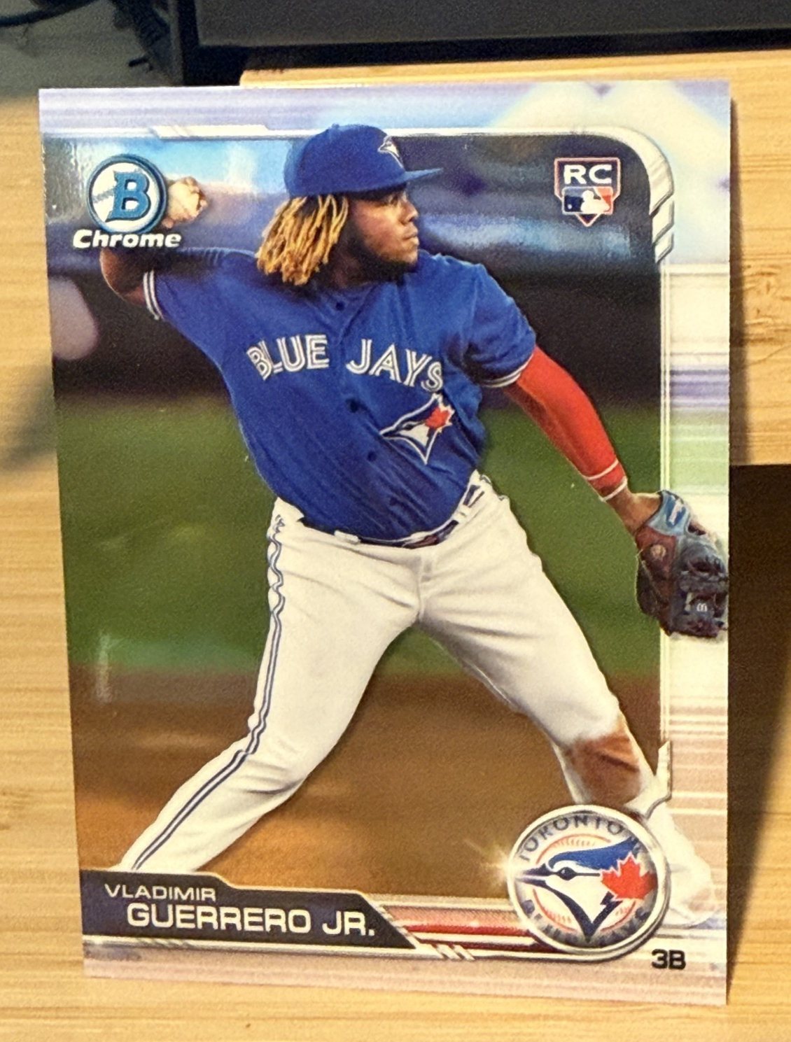 2019 Bowman Chrome Vladimir Guerrero Jr Toronto Blue Jays Rookie Card #73