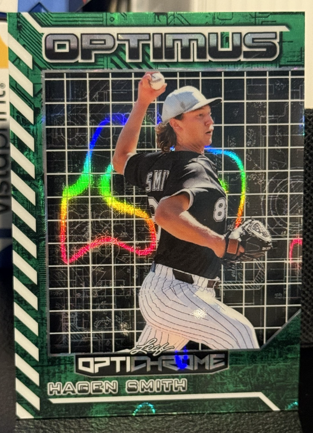 Leaf 2025 Hagen Smith MLB Prospect #52 Chicago White Sox Card #0B-16 Auto 1/1
