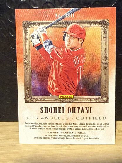 2018 Panini Diamond Kings Shohei Ohtani LA Angels Galley of Stars #GS11