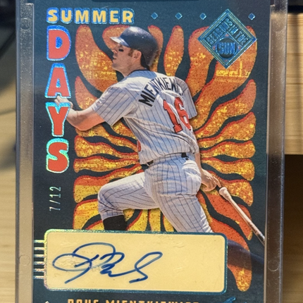 2026 Leaf Doug Mientkiewicz Summer Days Minnesota Twins #SD-DM1 Auto 7/12